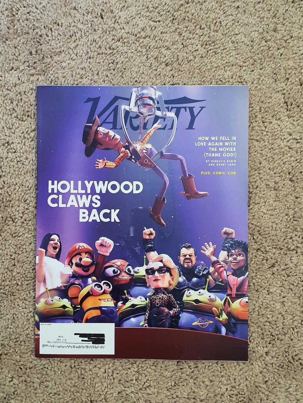 Variety Magazine Lot Of 1 July 2026 Issue For Magazine Collectors